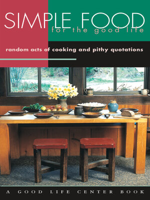 cover image of Simple Food for the Good Life
